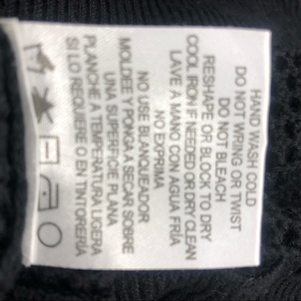 525 America Black Mesh Sweater sz XL - Picture 7 of 7